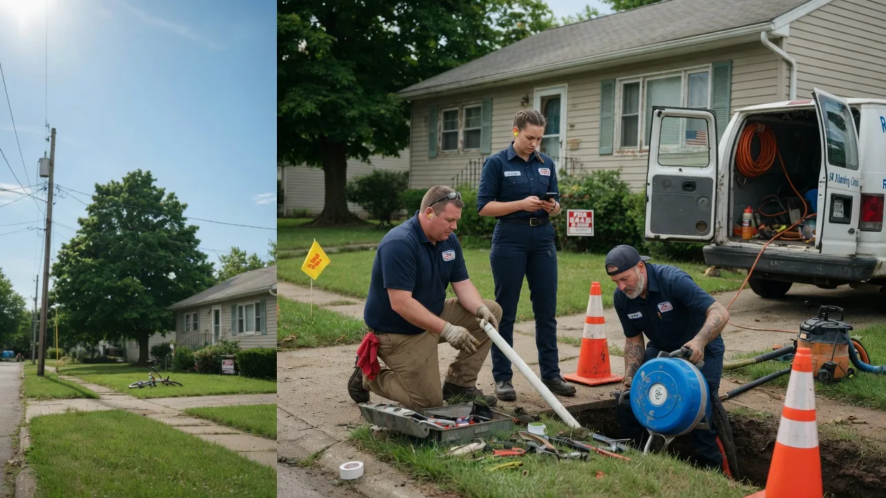 Sewer Line Repair in Wedron, IL near me